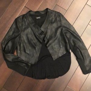Faux Leather Jacket